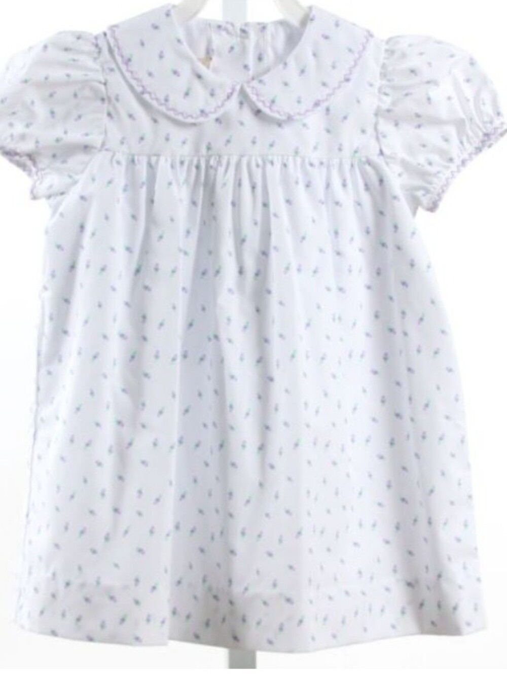 Tbbc Dress with Purple Flowers